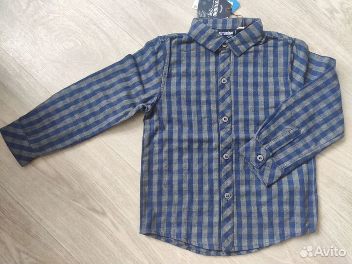 Рубашка для мальчика новая 110