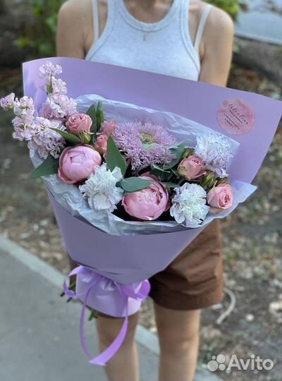 Цветы. Букет учителю на 1 сентября