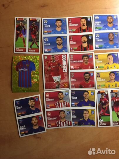 Наклейки Fifa panini
