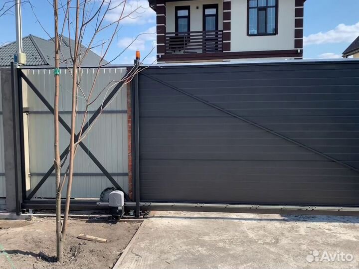 Откатные ворота