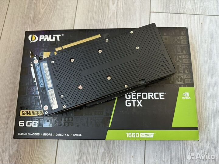 Palit GTX 1660 Super Gamingpro OC 6гб
