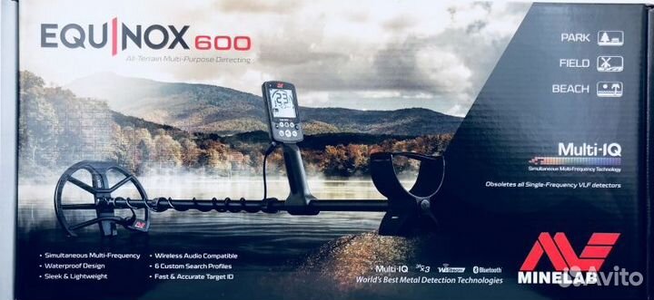 Металлоискатель Minelab Equinox 600. 2023г