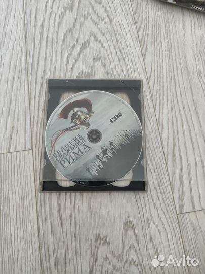 Диск DVD великие сражения Рима
