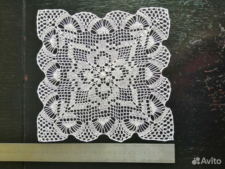 Салфетки вязаные крючком