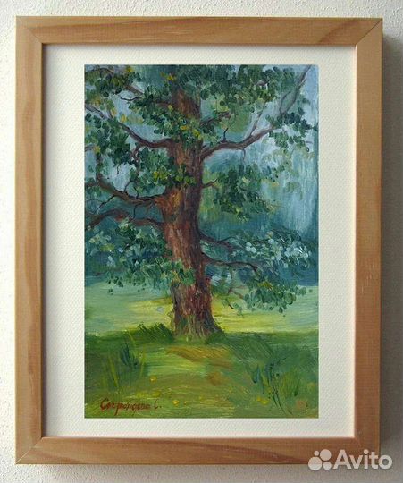 Картина маслом пейзаж