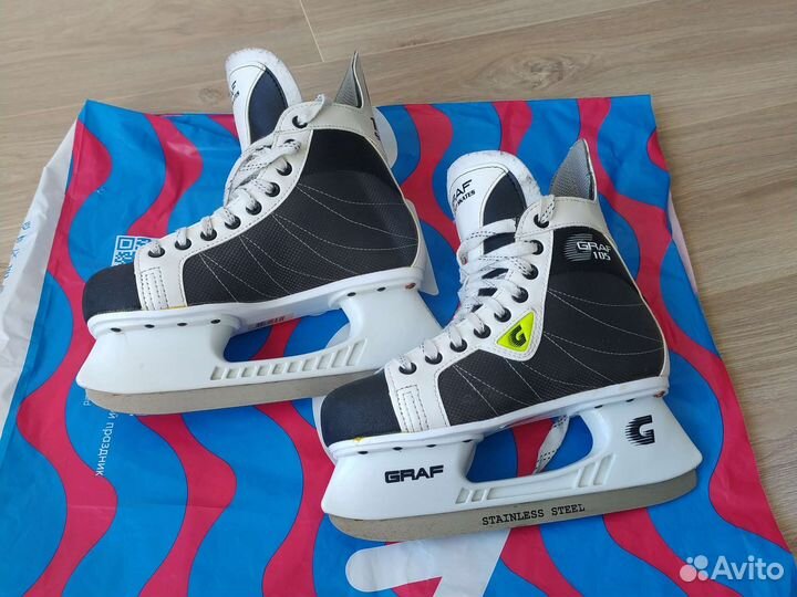 Коньки Graf 105 super 39 размер
