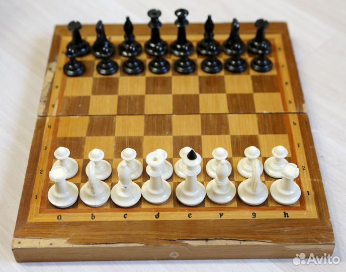 Шахматы карболитовые СССР