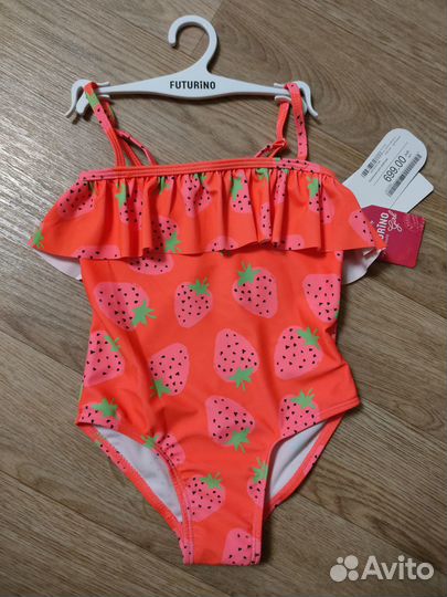 Купальник слитный для девочки