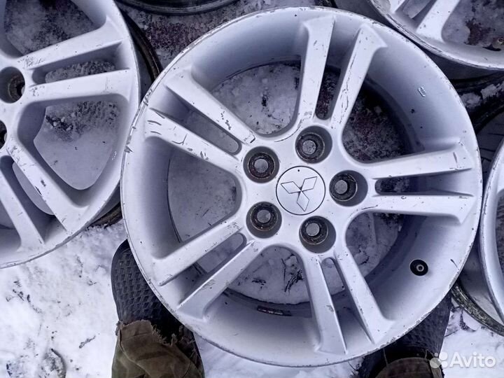 Литые диски с резиной r16 5x114 3 mitsubishi