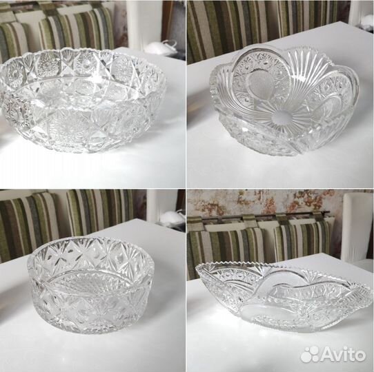 Ваза хрустальная СССР