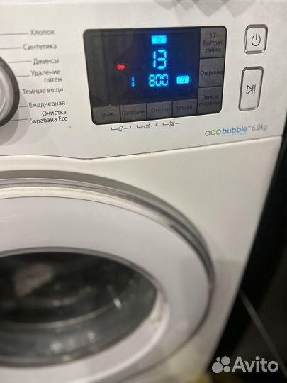 Samsung eco bubble 6 кг