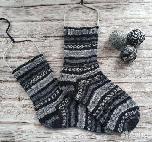 Ручная работа Носки мужские