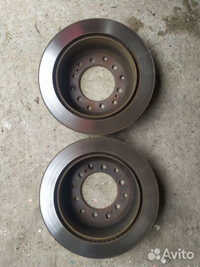 Тормозные диски на Land cruiser Prado 120