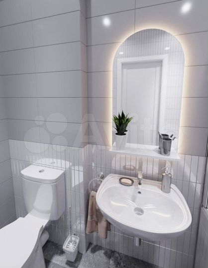 1-к. квартира, 28,3 м², 8/24 эт.