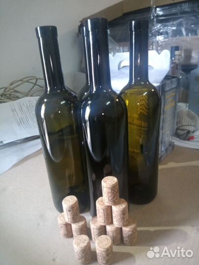 Винная бутылка Бордо 0.75