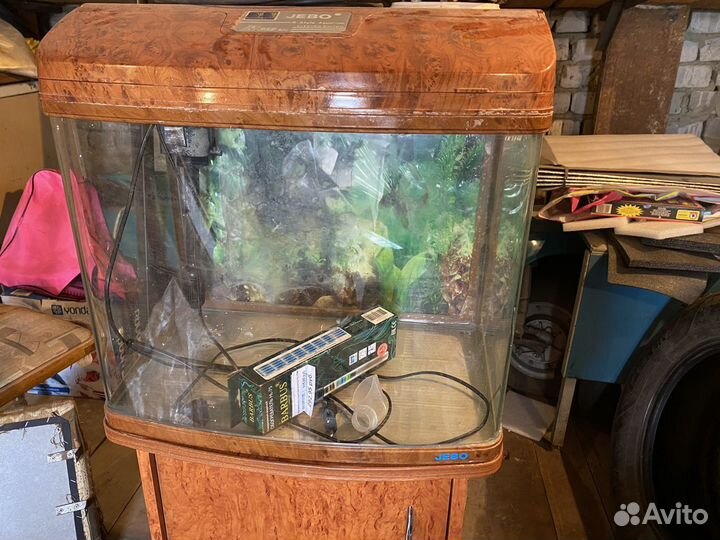 Аквариум с тумбой jebo 70 литров