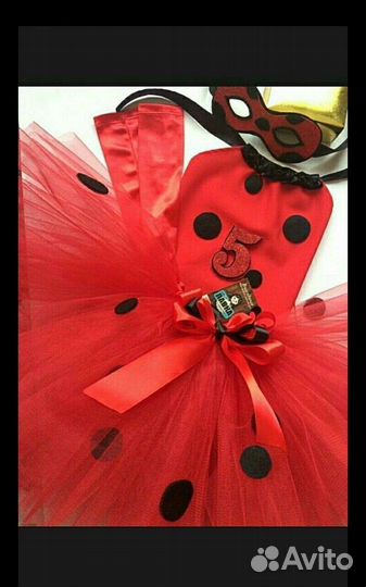 Костюм Леди Баг Lady Bag на 4-6 лет