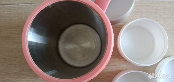 Термос для еды с контейнерами, б/у
