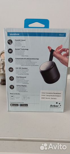 Блютуз колонка Anker Soundcore Mini 3