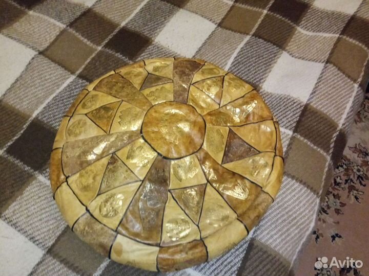 Подушка кожаная Египет