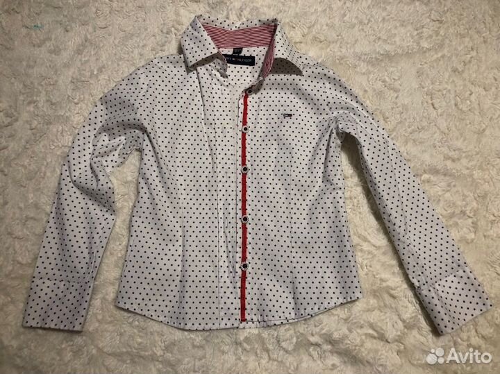 Tommy hilfiger рубашка, на 5/6 лет