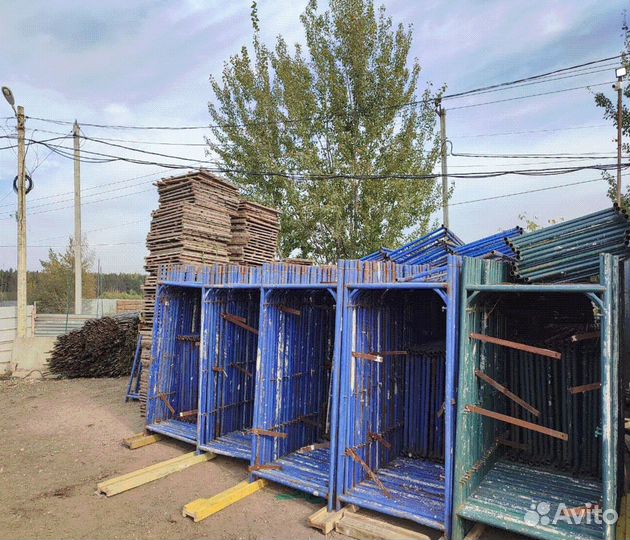 Строительные леса рамные