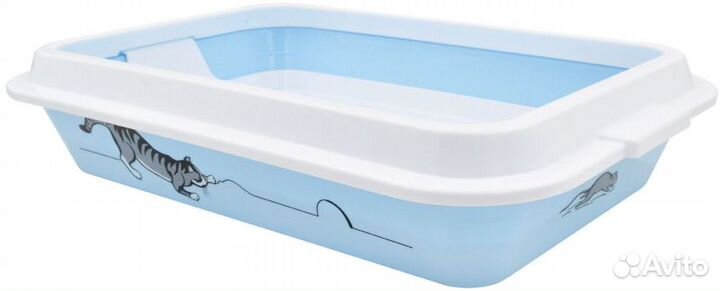 11043 туалет кис большой с рамкой с рисунком 40,5*