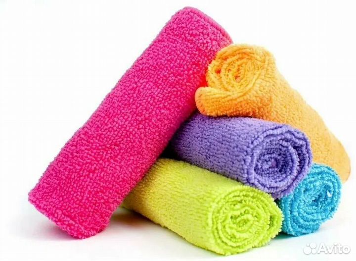 Салфетки из микрофибры для уборки 30х30 (City UP)