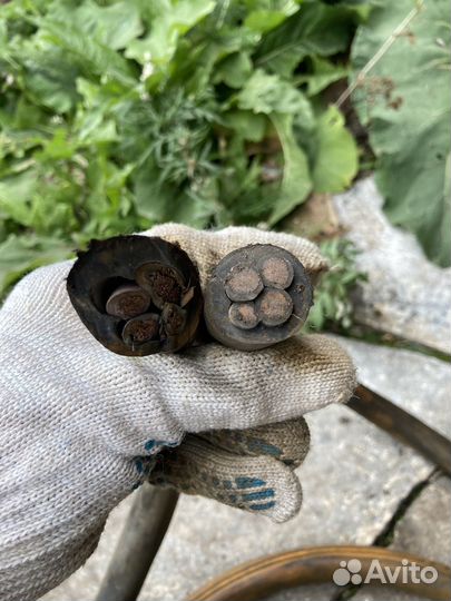 Кабель медный бу