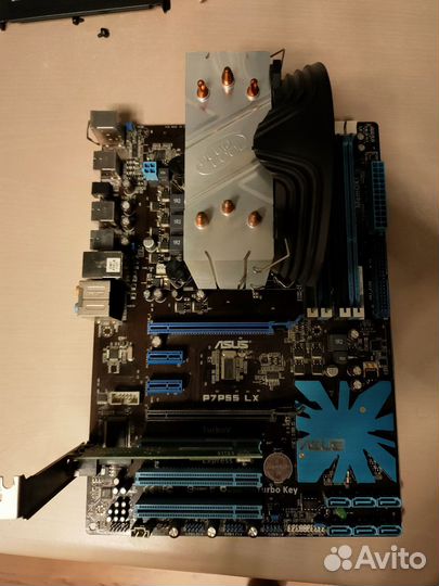 Материнская плата с процессором 1156