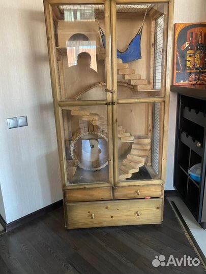 Клетка для шиншиллы