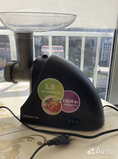 Электро мясорубка Polaris