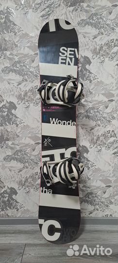 Сноуборд Fanatic Unique 150cm+крепления Sims