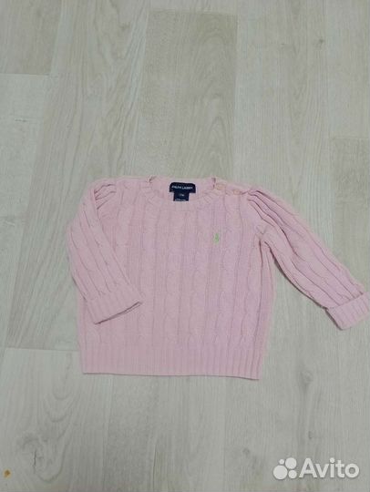 Ralph lauren джемпер 12m на девочку