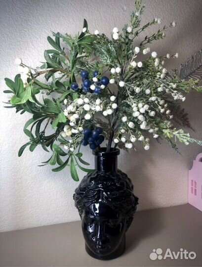 Ваза kuchenland с цветами