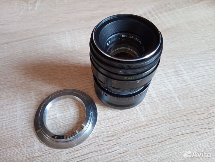 Объектив гелиос 44-2 с переходником
