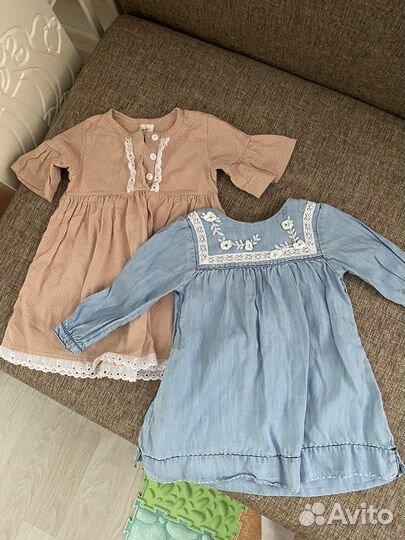 Вещи пакетом на девочку 80-86