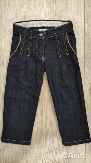Джинсовые вещи пакетом на девочку от 1,5 до 3 лет