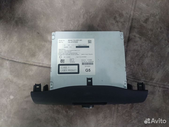 Магнитофон Honda 39100-T1G-G511-M1