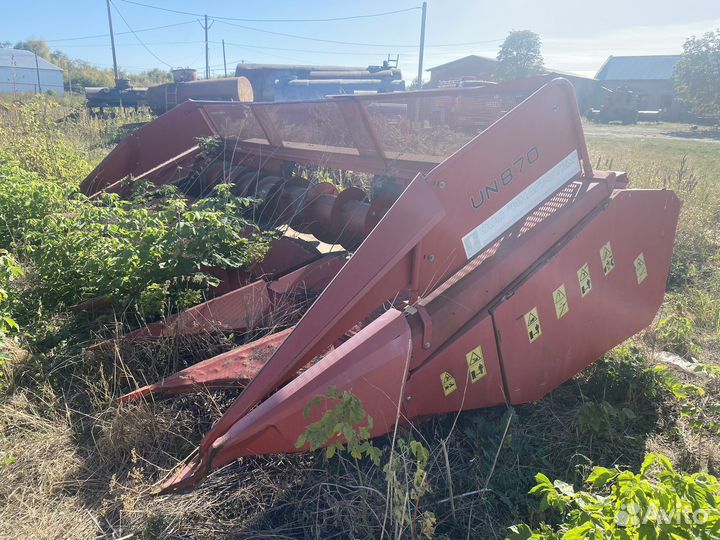 Жатка на Case Oros Linamar UN870 под подсолнечник