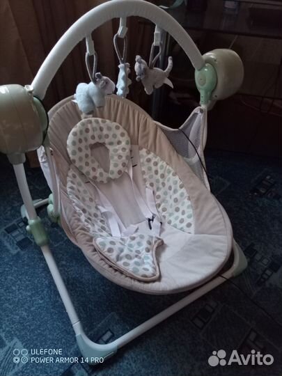 Детские электронные качели