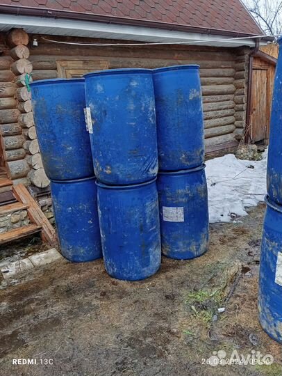 Бочки пластиковые 227 литров