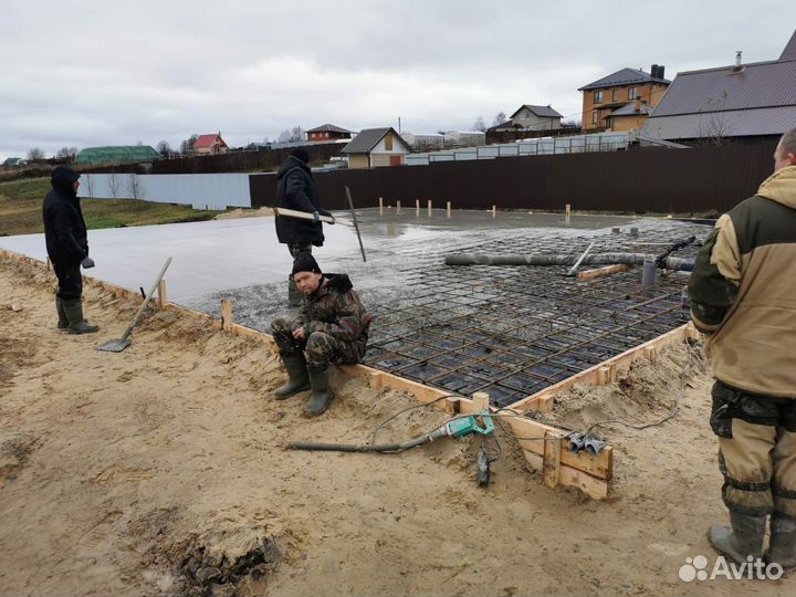 Фундамент под ключ Любая сложность