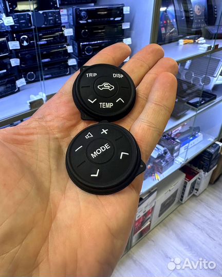 Резиновые кнопки руля Prius 30 дорастайл