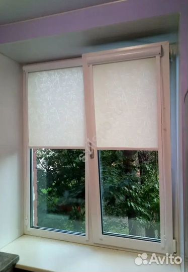 Рулонные шторы с направляющими