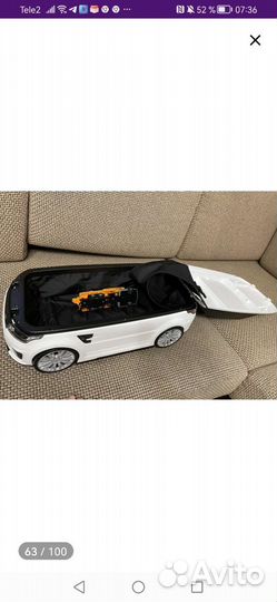 Детский чемодан каталка