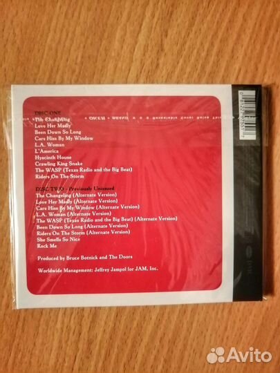 The Doors LA Woman 40 anniversary 2 CD