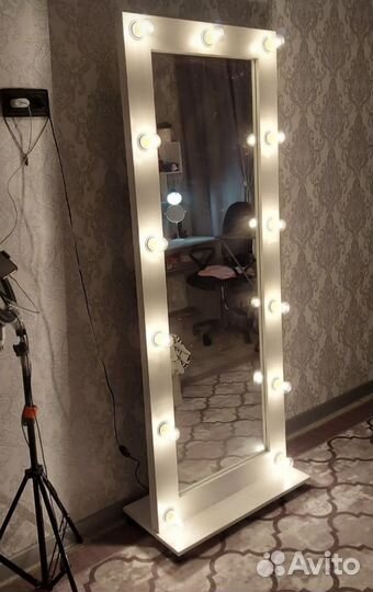Зеркало с подсветкой в полный рост