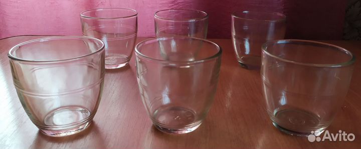 Набор бокалов для вина. Уршель. СССР. Винтаж