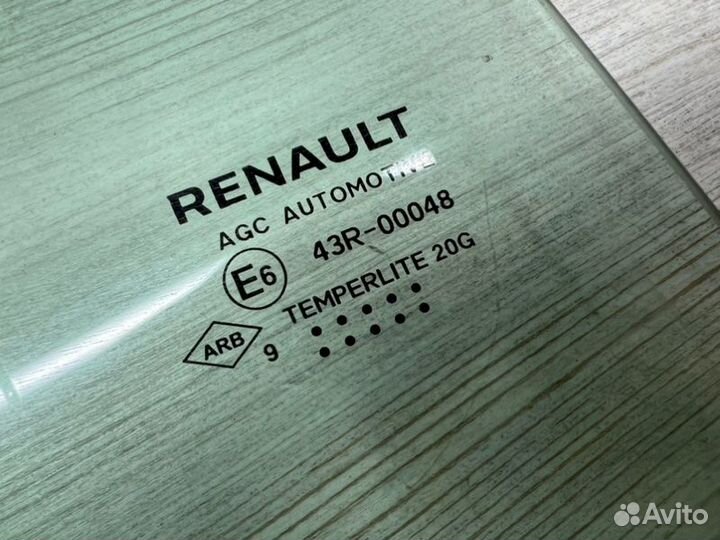 Стекло двери задней правое Renault Arkana пробег